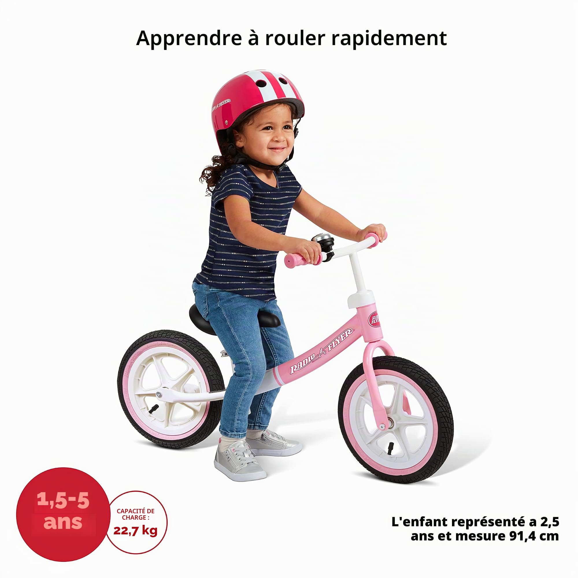 Radio Flyer Draisienne Air Ride, 1,5 à 5 Ans