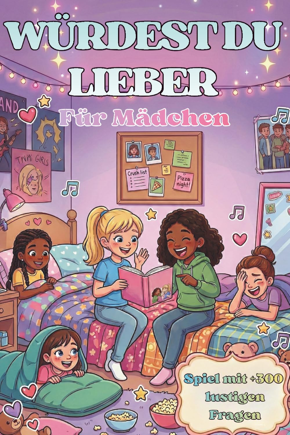Würdest du lieber? Für Mädchen: Lustiges Spiel für Schulpausen, Urlaub oder Übernachtungspartys für Teenager mit über 300 lustigen Fragen | +20 Eigene ... „Was würdest du lieber?“-Challenge)