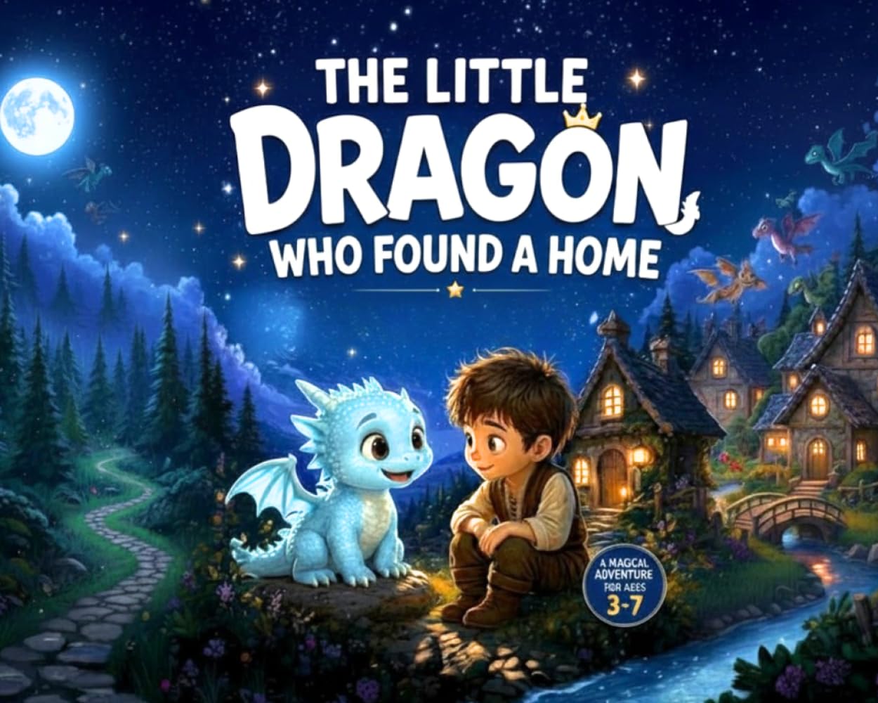 The Little Dragon Who Found a Home: A Heartwarming Bedtime Story About Friendship, Courage, and Belonging