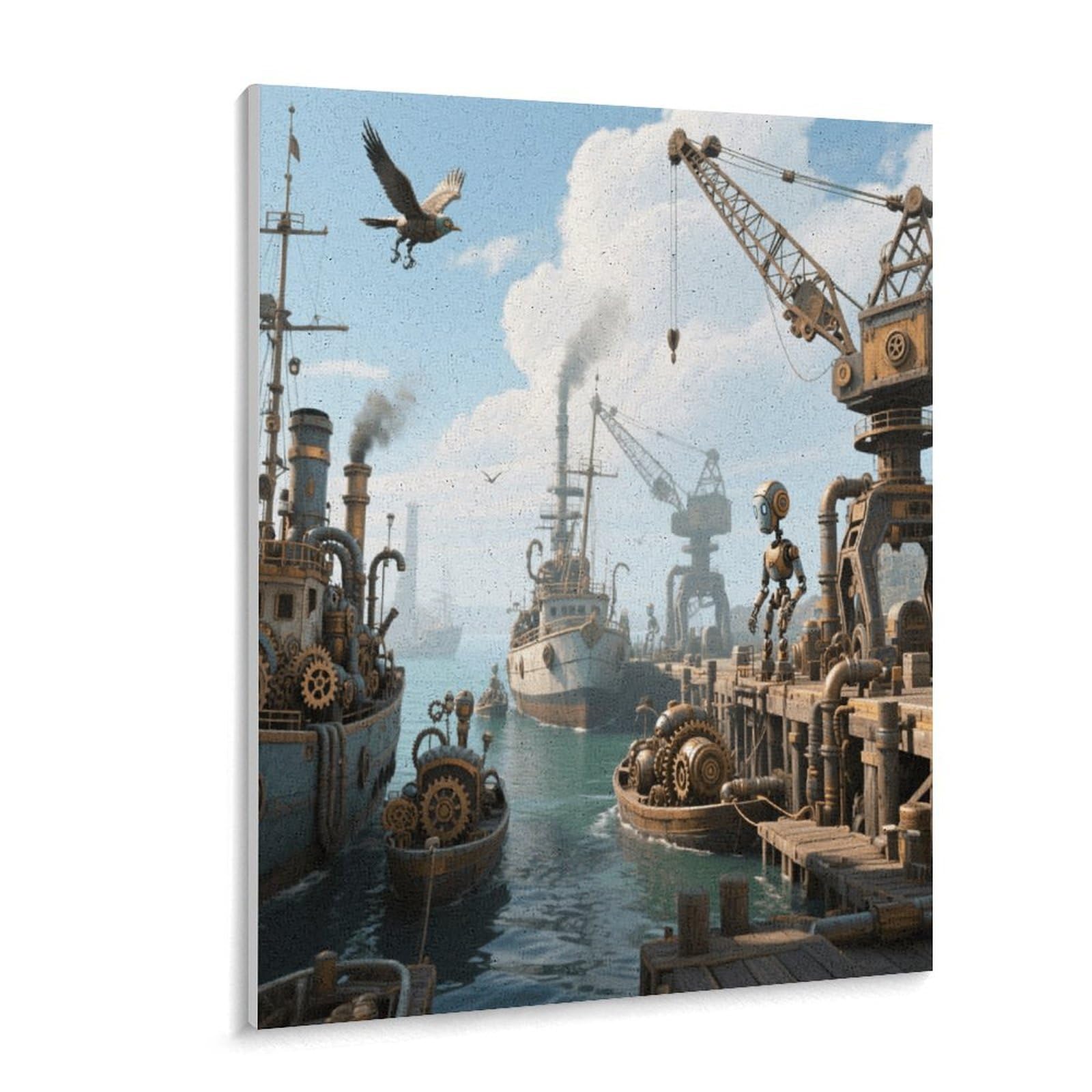 KOAYUBFC Malen-nach-Zahlen-Set für Erwachsene, Anfänger, Erwachsene, Malen-nach-Zahlen-Kits auf Leinwand, DIY-Acryl-Ölfarben, Gemälde mit Pinseln als Geschenk, Wanddekoration