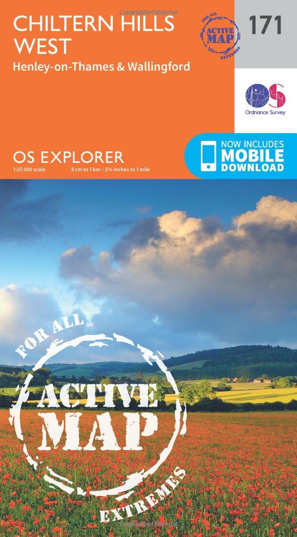 Chiltern Hills West, Henley-on-Thames and Wallingford by  Ord... - 9780319470435