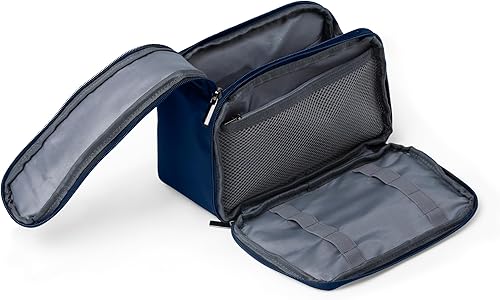 Miniatura 10 de Brookstone Bolsa de almacenamiento de viaje, bolsa grande multifuncional para cosméticos y artículos de tocador para vacaciones, aviones, trenes,