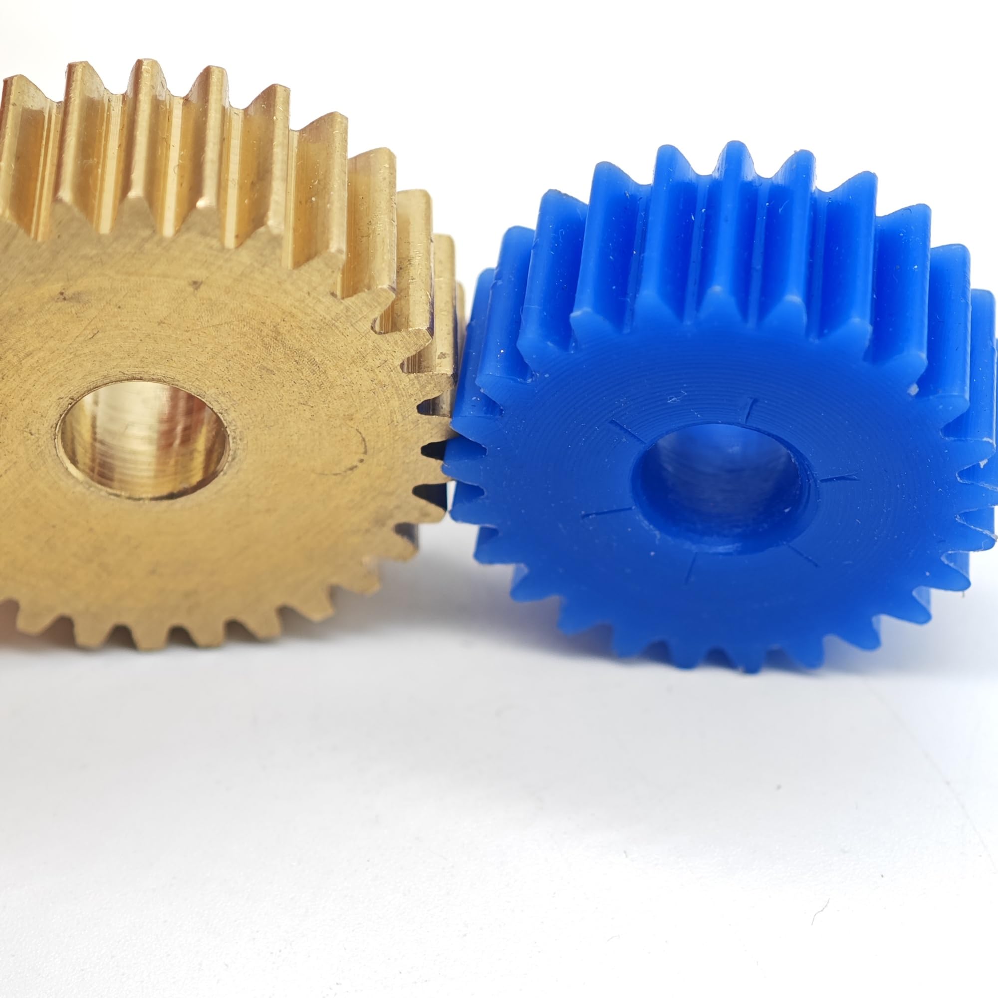 Ingranaggio cilindrico piatto in ottone da 0,6 moduli da 150 denti, diametro 91,2 mm, spessore 5 mm, pignone a denti dritti, ingranaggio cilindrico da 0,6 M da 150 denti meccanico