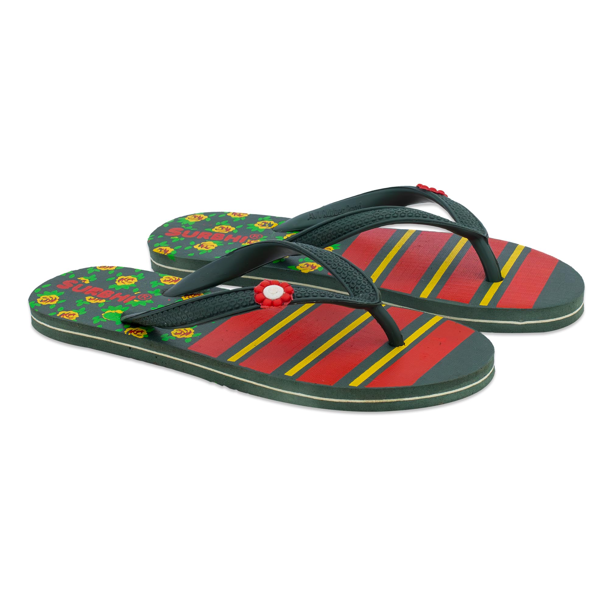 SURBHI Slippers for Women | Comfortable & light Weight chappal for Ladies Fashion | Soft Sole Slipper for Indoor Outdoor for Womens & Girls | Non Slippery Slippers (Mehandi, 6) (B0CHN2C3JV) Amazon Price History, Amazon Price Tracker