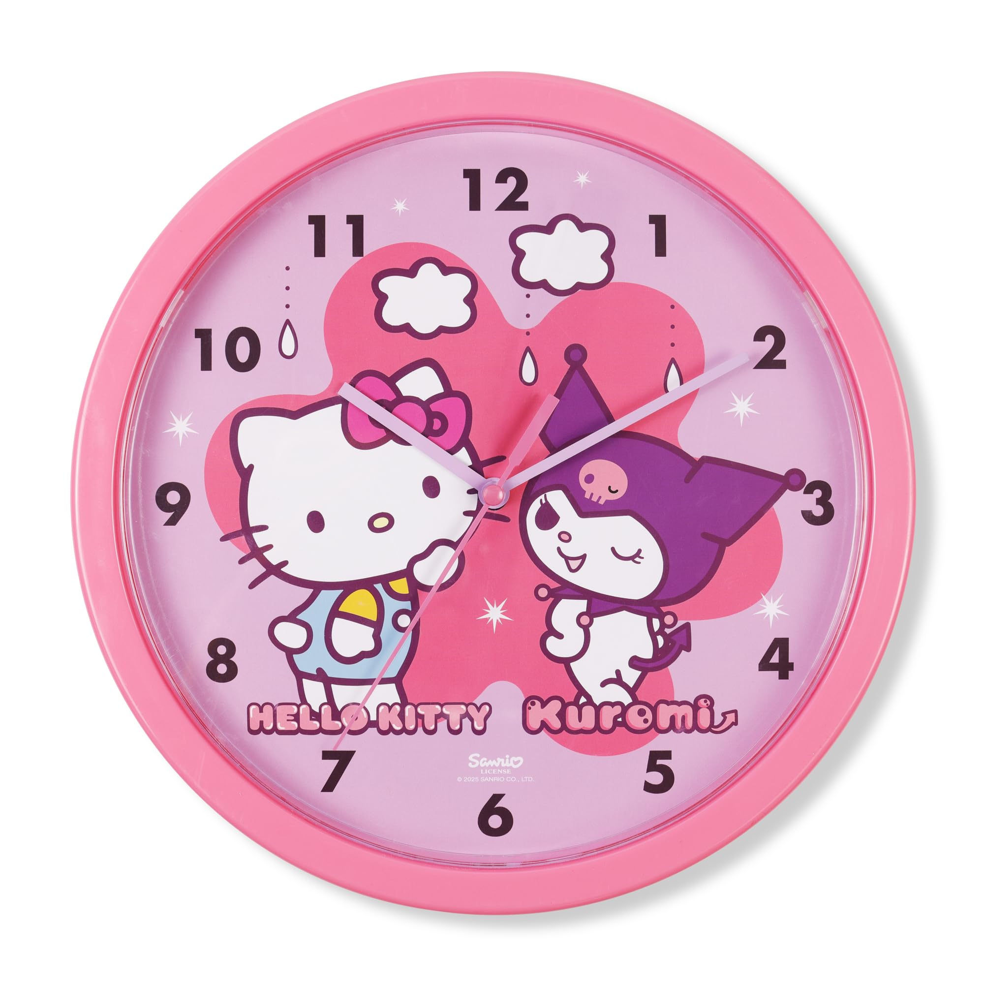 Kids Euroswan Sl Pink Hello Kitty Wall Clock,