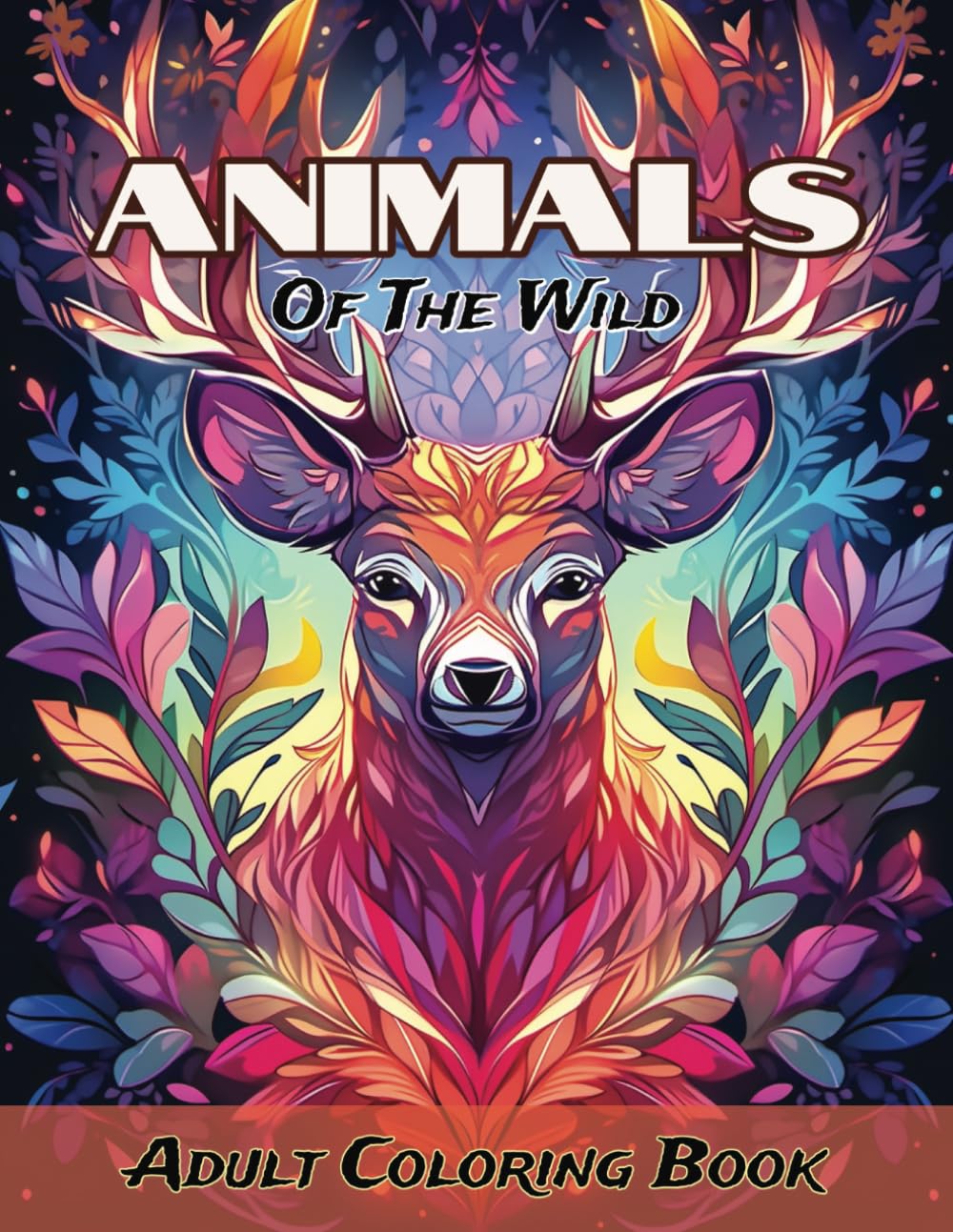 Animals of the Wild: Adult Coloring Book - Stress Relieving Mandala Style Animal Designs