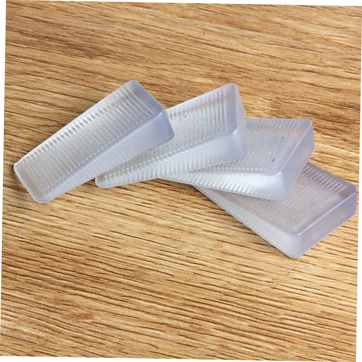 NAMOARLY 12pcs Furniture Shims for Furniture Risers Dining Table Leveling Floor Protectors for Non-Slip Design