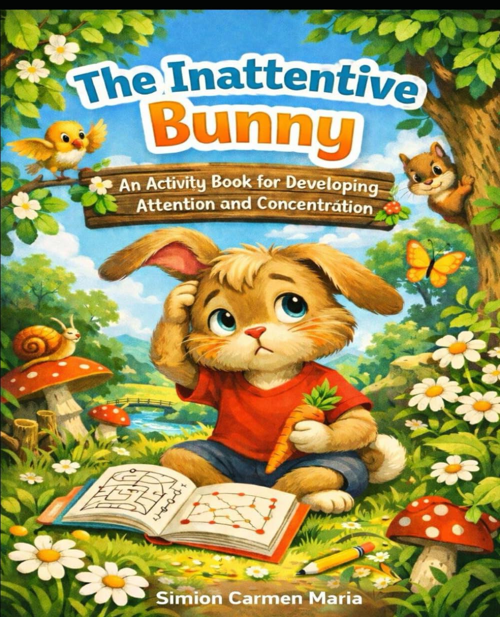 The Inattentive Bunny: An Activity Book for Developing Attention and Concentration