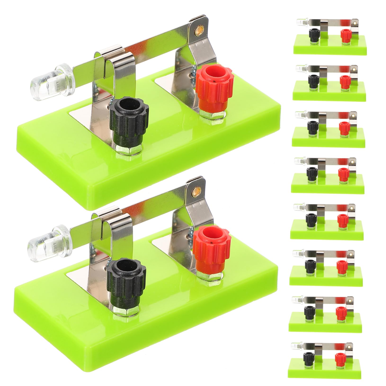 CIYODO Single Pole Switch for Physics Lab 10pcs Set Simple to Use Ideal for Educational DIY Electrical Projects