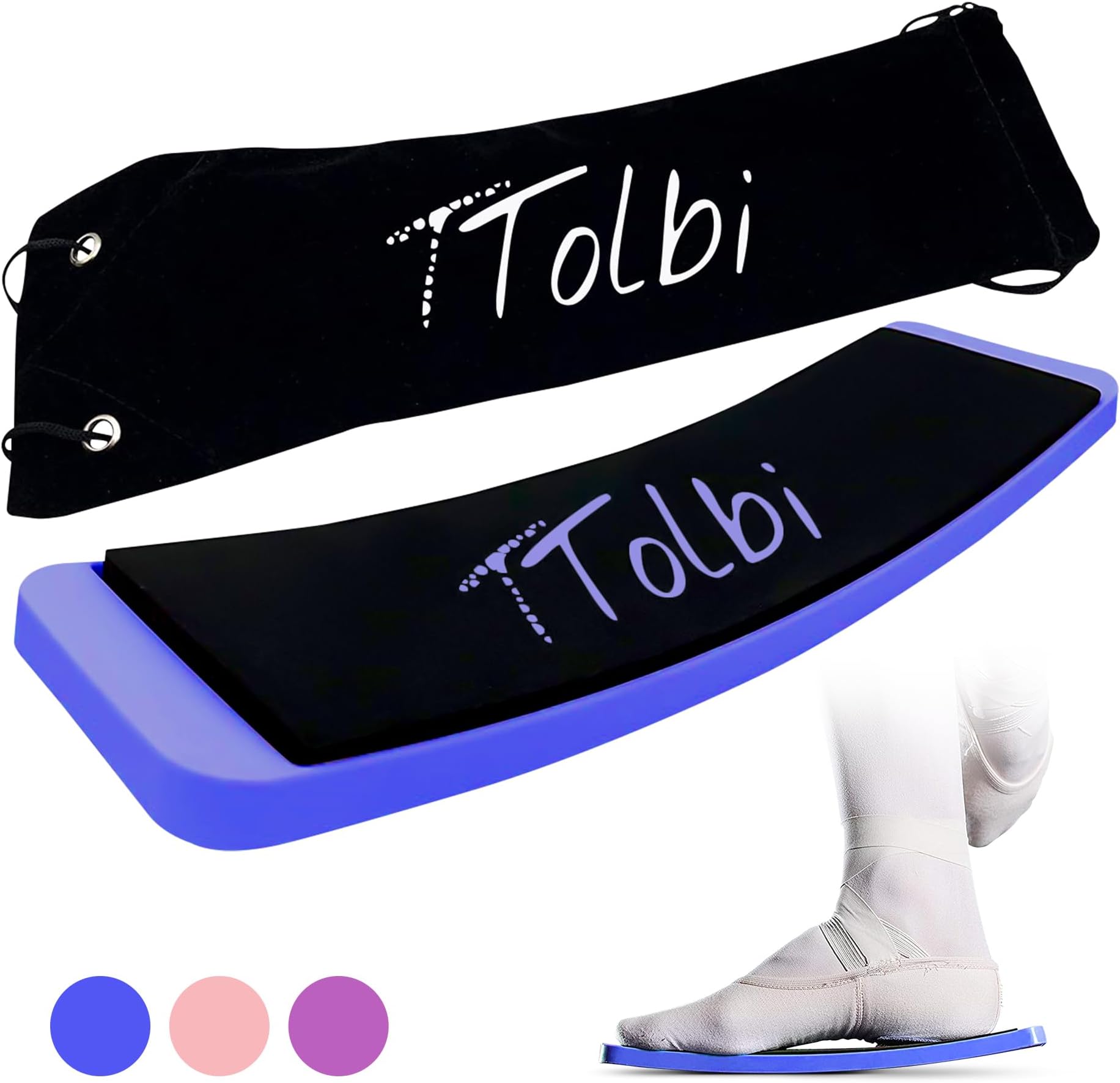 Premium Turning Board for Dancers โ Improve Balance & Spins, Professional Turn Board & Ice Skating Spinner for Figure Skating Practice, Pirouette Trainer & Dance Training Equipment for Ballet