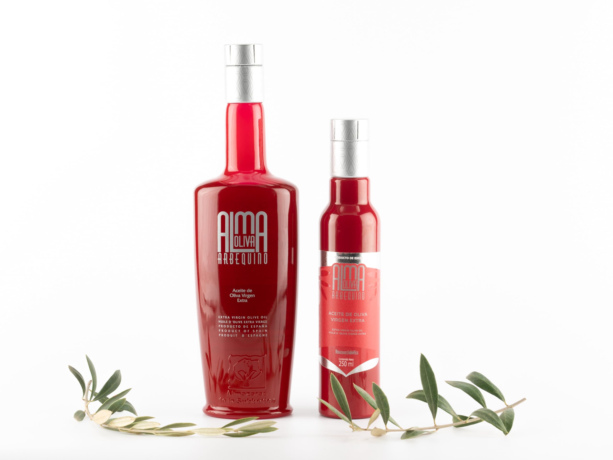 ALMAOLIVA ARBEQUINA – Aceite de Oliva Virgen Extra 500 ml | Pack 6 Botellas | Origen Sierra Subbética Córdoba | Variedad Arbequina | Sabor Dulce y Equilibrado | Ideal para Cocina Gourmet y Postres