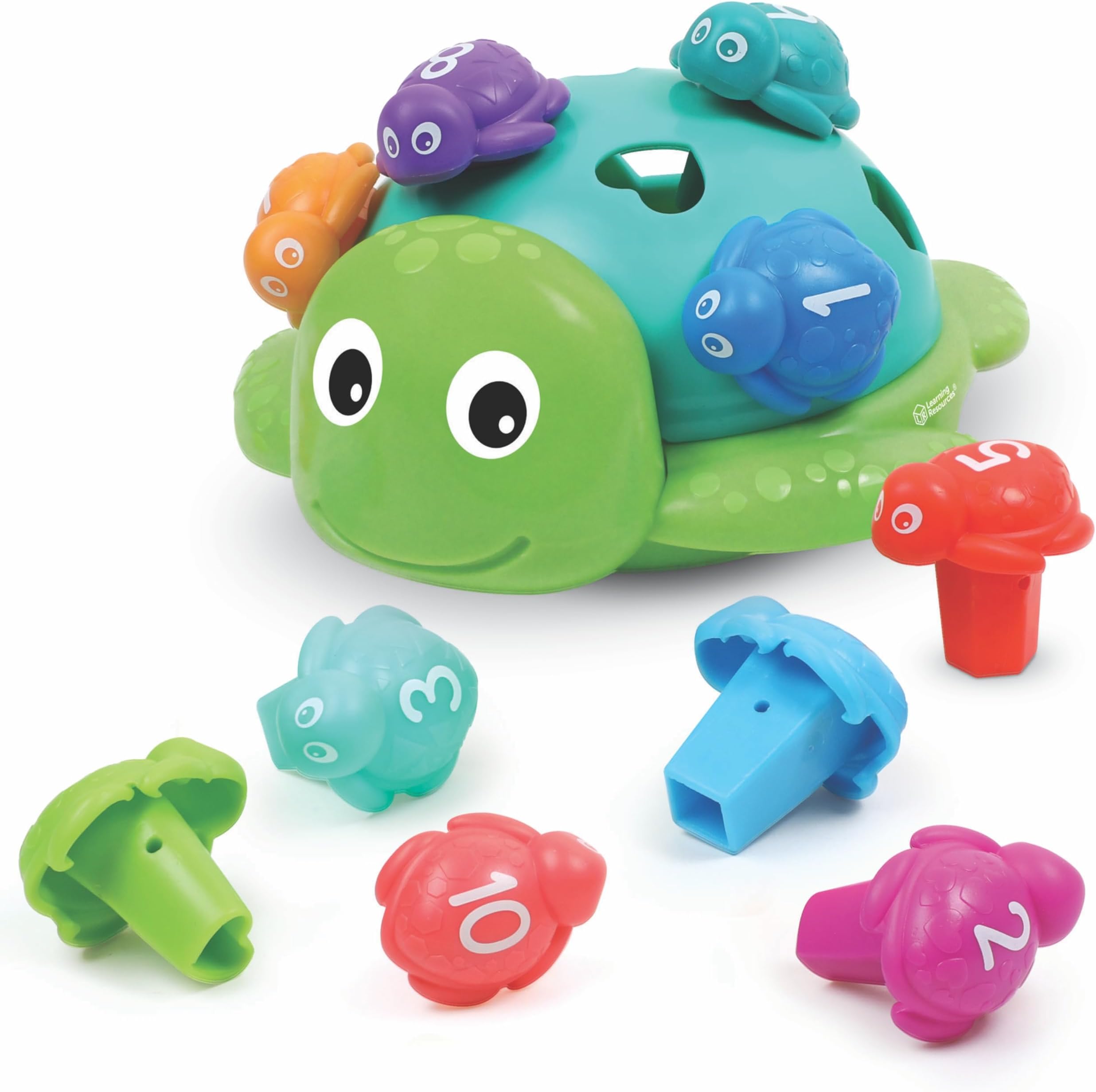 Seymour the Counting Shapes Sea Turtle, Toddler Learning Activities, Shape Sorter, Toddler Toy, Stacking Toys, Occupational Therapy, Fine Motor Games