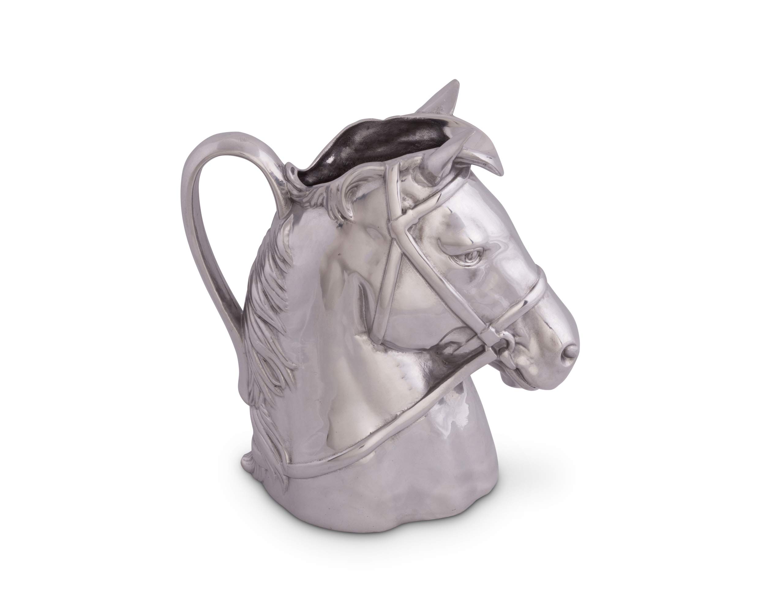 Arthur Court Horse Salt-and-Pepper Set in Stand