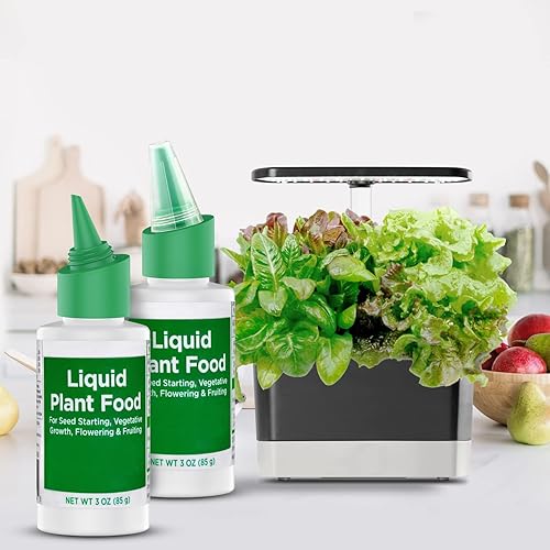 Miniatura 4 de Paquete de 2 tapas de botella a prueba de fugas para alimentos líquidos para plantas AeroGarden, solo 3 onzas, herramientas para cápsulas