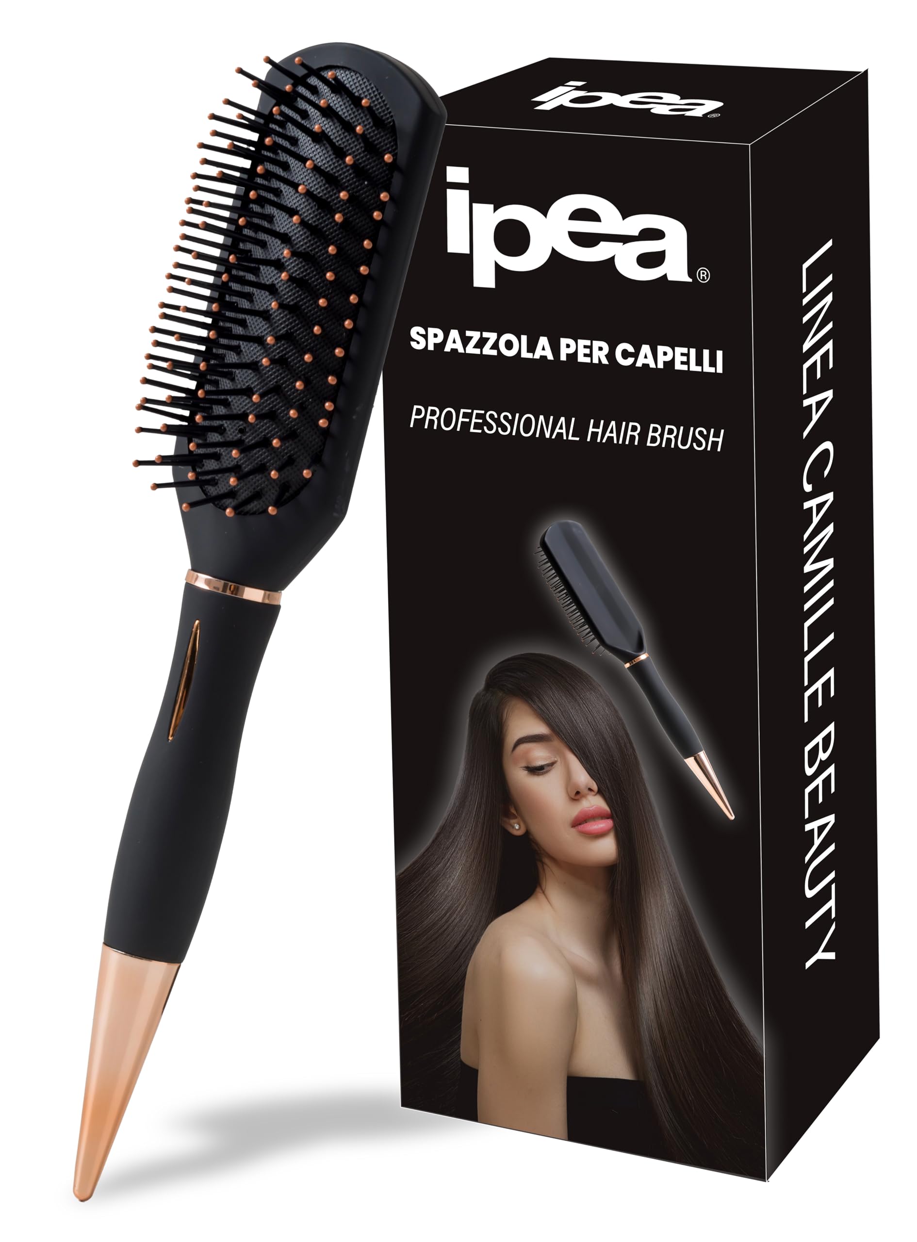 IPEA Small Detangling Hats Brush, 23 cm, Brush for Detangling and Detangling Knots and Comb Dry, Wet or Wet Hair