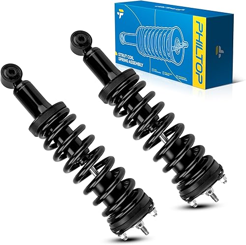 Miniatura 196 de PHILTOP - Bolsa trasera con resorte de aire para BMW X5 2007-2018 2008-2019 BMW X6 949857 - Actualización de suspensión duradera Suspensión cargada