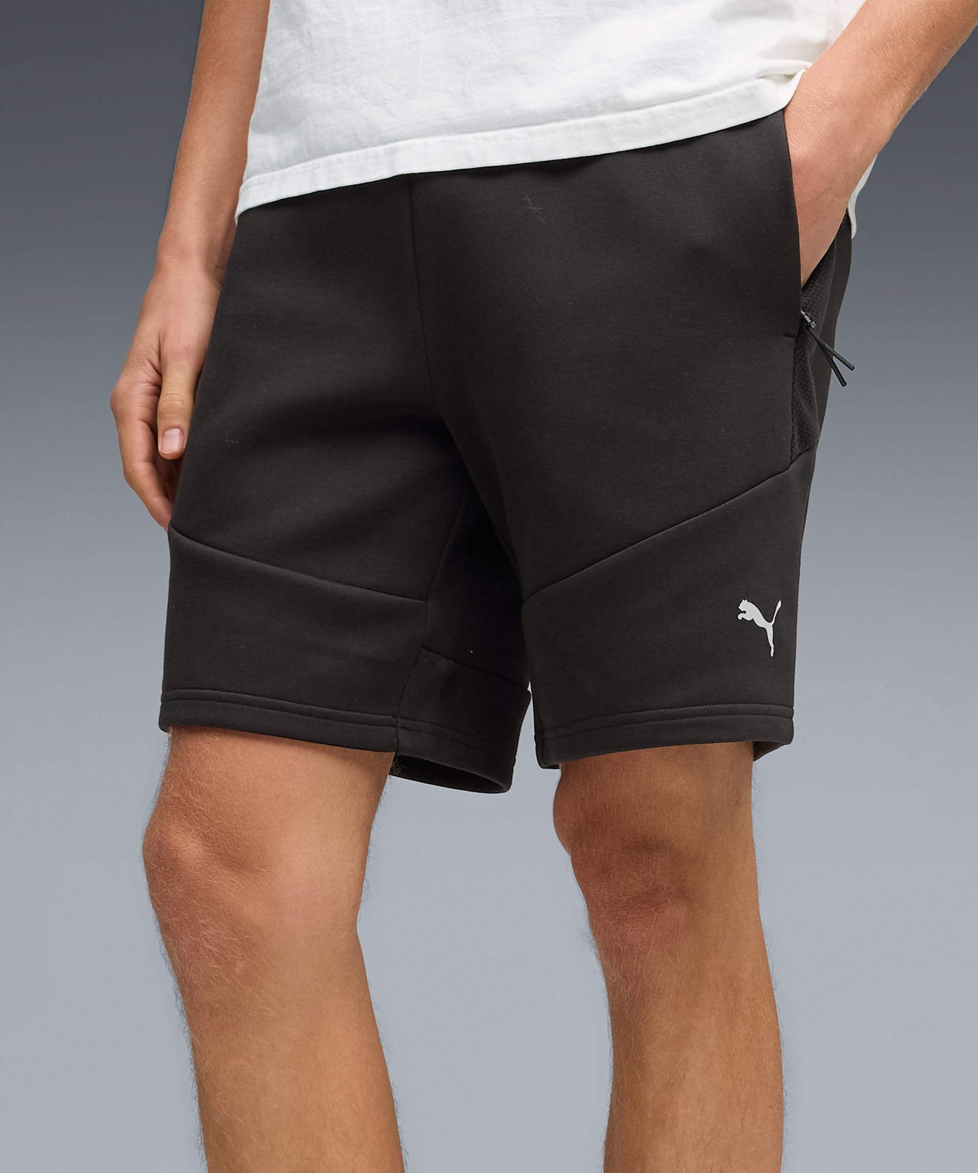 PUMA Herren Strick-Shorts Evostripe Shorts Dk