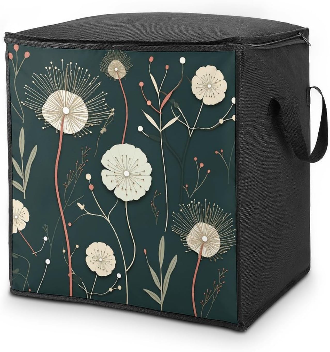 Bloom Comforter Storage Bag Moving Bag | Clothes Storage Bins-70L,Moving Bag With Dual Handles For Easy Carrying, Zipper Design Durability for Home,Bedroom,Closet