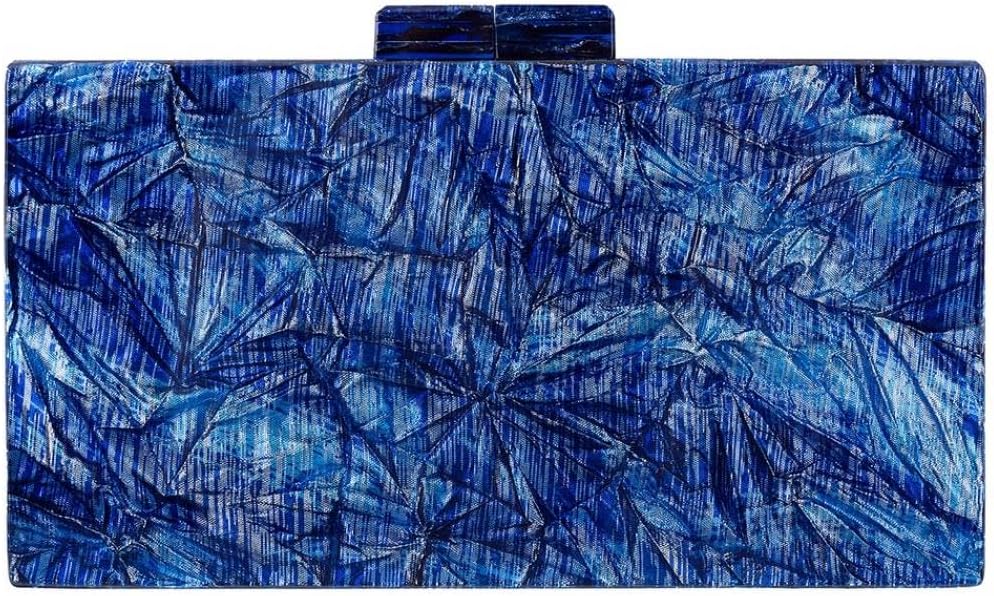 Gets Acrylic Clutch Purses for Women with Marbling Purses and Handbags Elegant Banquet Evening Crossbody Bag - Image 3