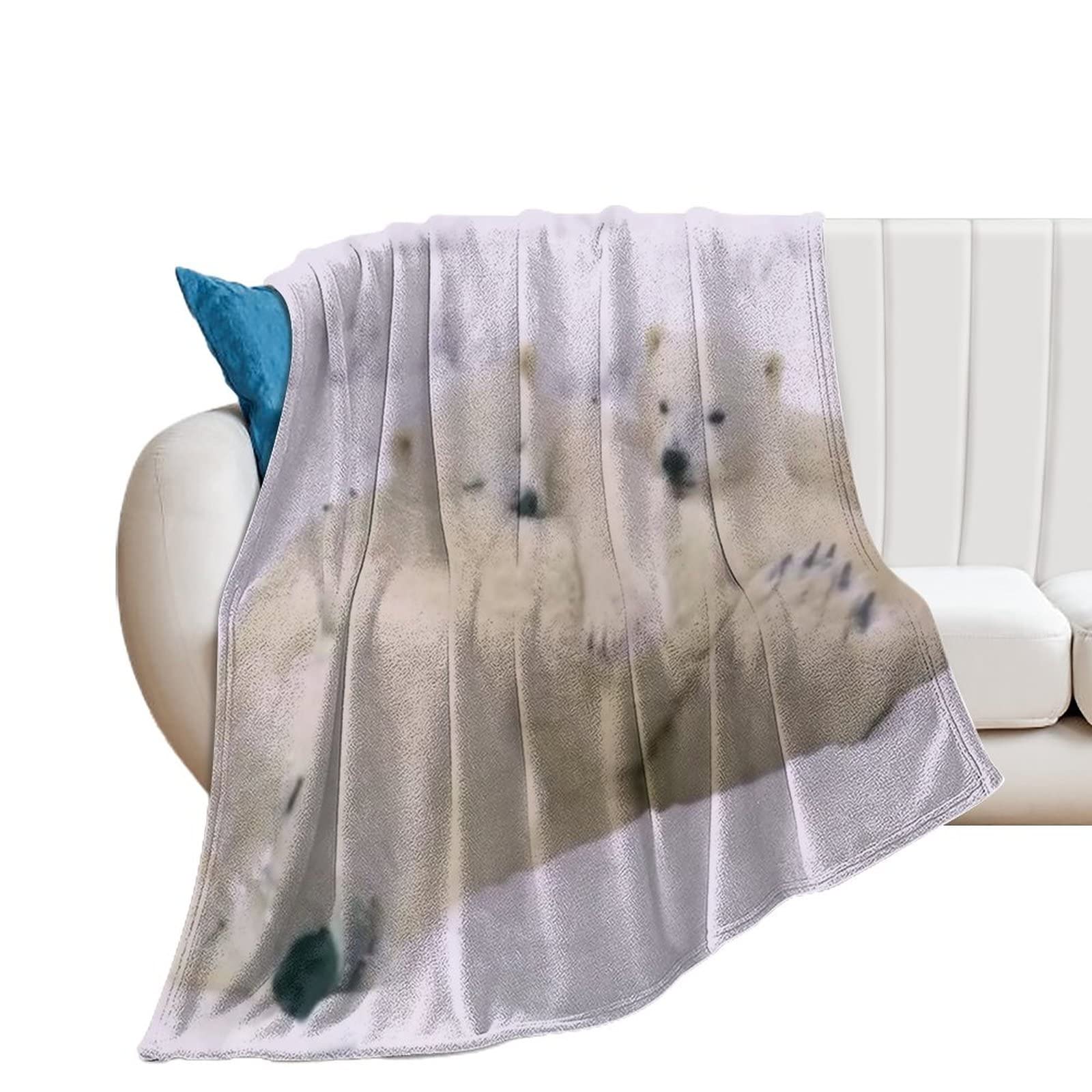 Couverture de lit légère en flanelle pour éliminer la fraîcheur sur votre canapé