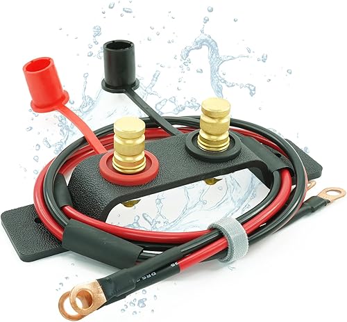 Miniatura 7 de Poste de salto de batería, cable de alto voltaje resistente al agua de carga rápida y fácil, kit de reubicación de batería UTVATV, poste de carga de