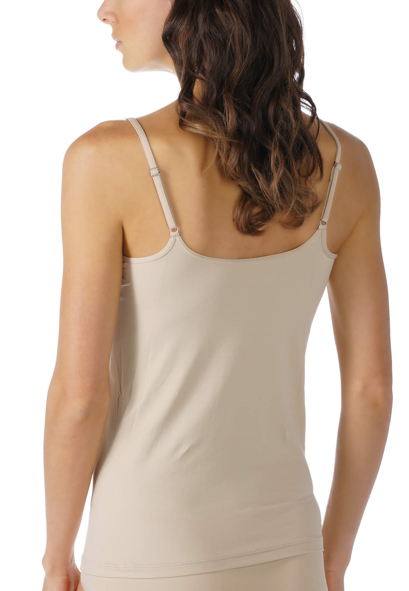 Mey Damen Spaghetti Top - Unterhemd mit verstellbaren Trägern - Serie Soft Shape - 75100