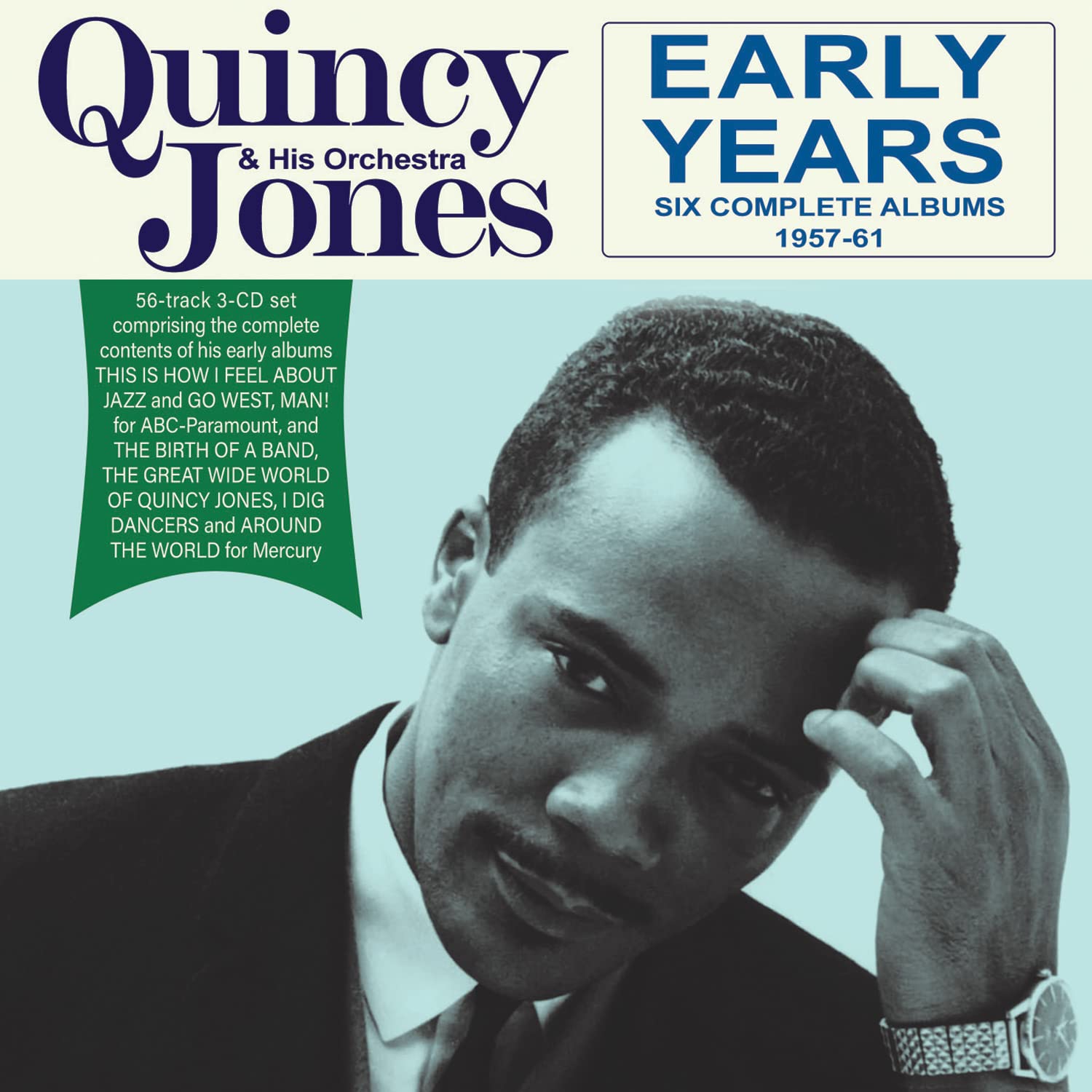 Quincy Jones & His Orchestra Early Years: Six Complete Albums 1957-61 CD New 824