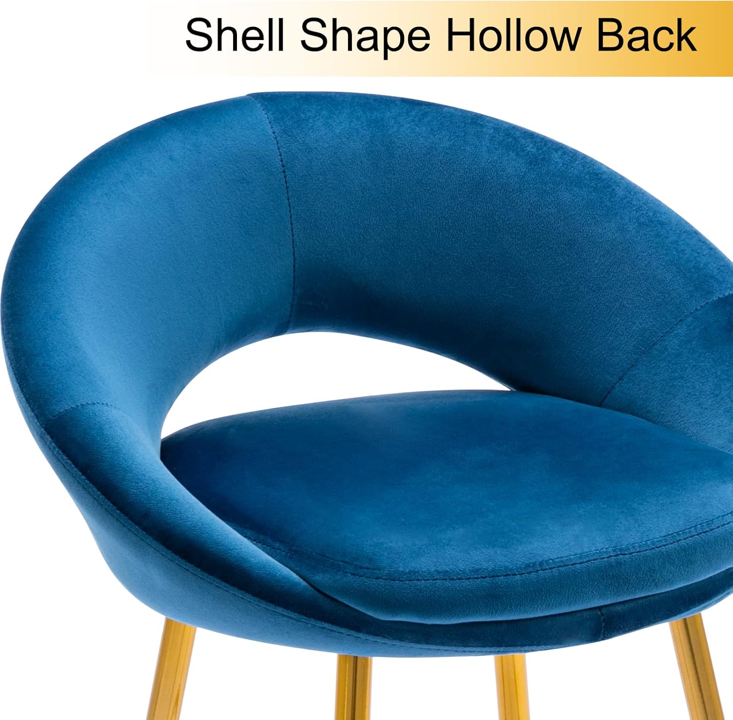 Mutipurpose Modern Gold Velvet High Dining Chairs 121 71RE4C7HDmL. AC SL1500