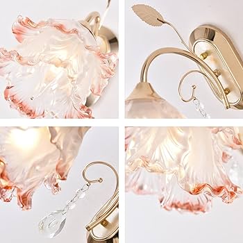 壁掛けミラー アンテーク レトロ ビンテージ 照明 花 楕円形 250413 壁掛けミラー アンテーク レトロ ビンテージ 照明 花 形 250413