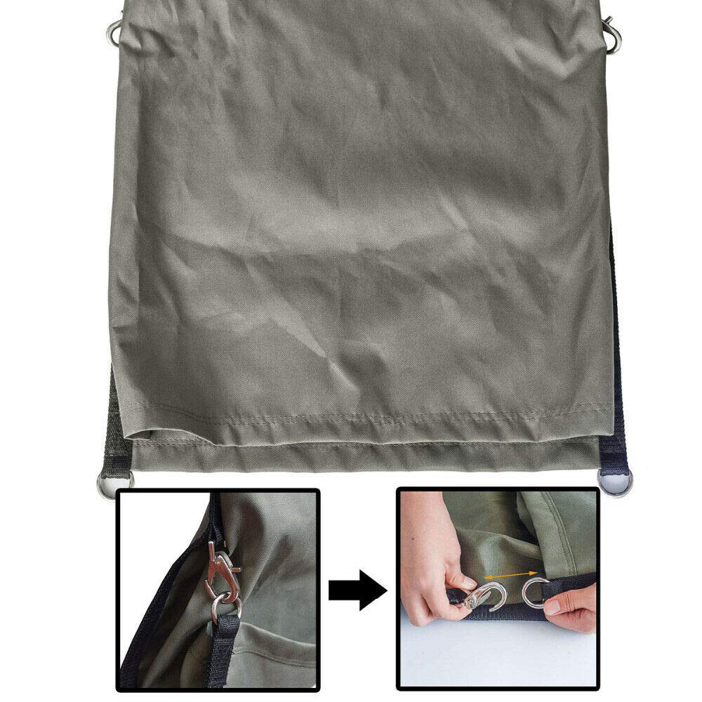 Grembiule da giardino con frutta, 1 grembiule regolabile con spalle Oxford impermeabile, resistente, per raccogliere frutta, agrumi, verdure