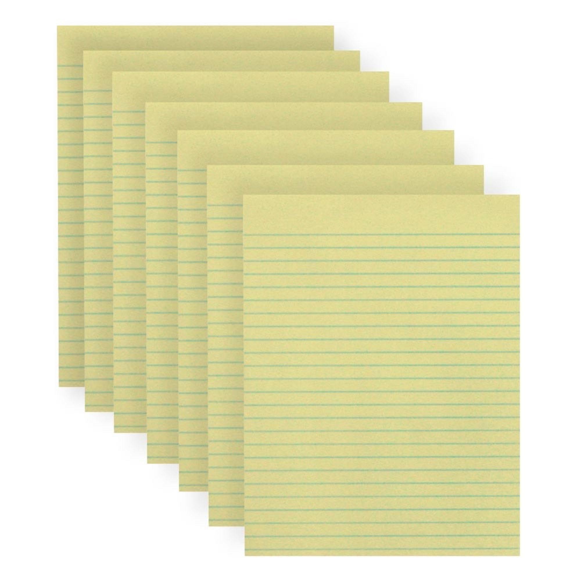 Schule smart 085429 Essay und Zusammensetzung Papier ohne Rand, 20,3 cm X 10–1/5,1 cm gelb (500 Stück)