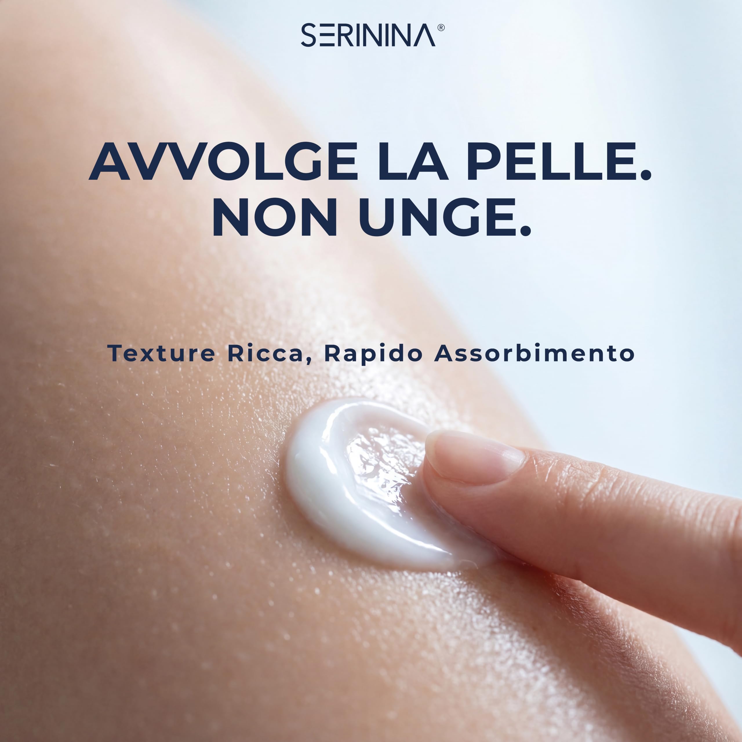 SERININA Crema Corpo agli Esosomi di Centella con Acido Ialuronico - Idratante Nutriente Rassodante - Pelle Tonica Elastica e Vellutata - Anti-Età Biotech K-Beauty - Vegan 92% Naturale - 200 ml