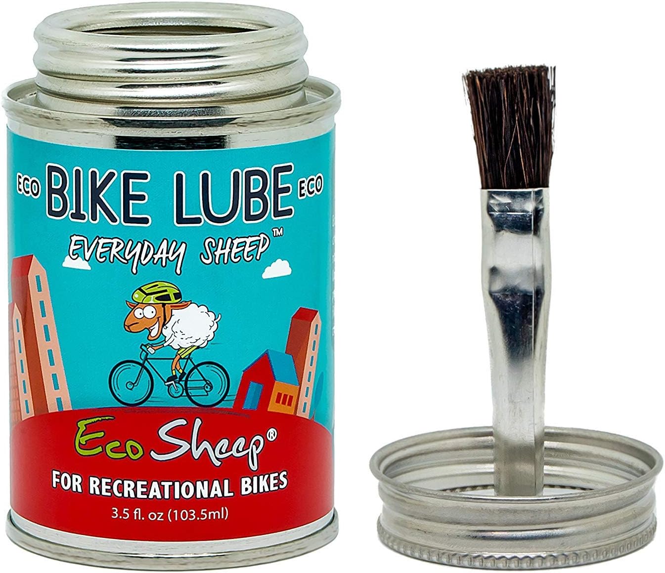 Bicycle Chain Lubricant 3.5 Ounces of Planet Friendly Oil for Everyday Bike Riders