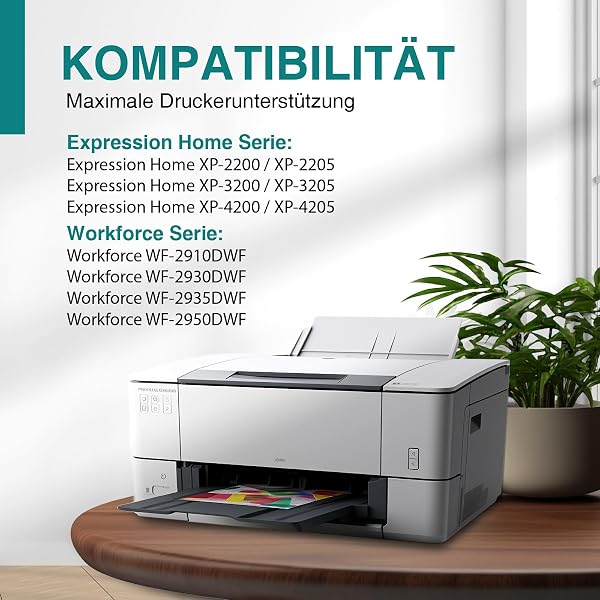 GILIMEDIA Ersatz für 604 Patronen Kompatibel mit Epson XP-3200 Druckerpatronen mit Expression Home XP-4200 XP-4205 XP-2205 XP-2200 XP-3205 Workforce WF-2910 WF-2930 WF-2935 WF-2950 (10er-Pack) - 2