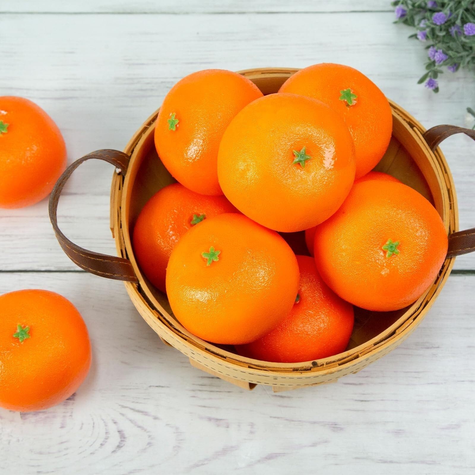 Cucina Frutta Realistica Arance Finte, 12 Pezzi, Frutta Artificiale For Decorazione Decorativo