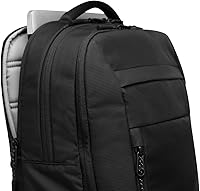 Vista 7 de Timbuk2 Authority Mochila para laptop Deluxe, Eco Negro Deluxe