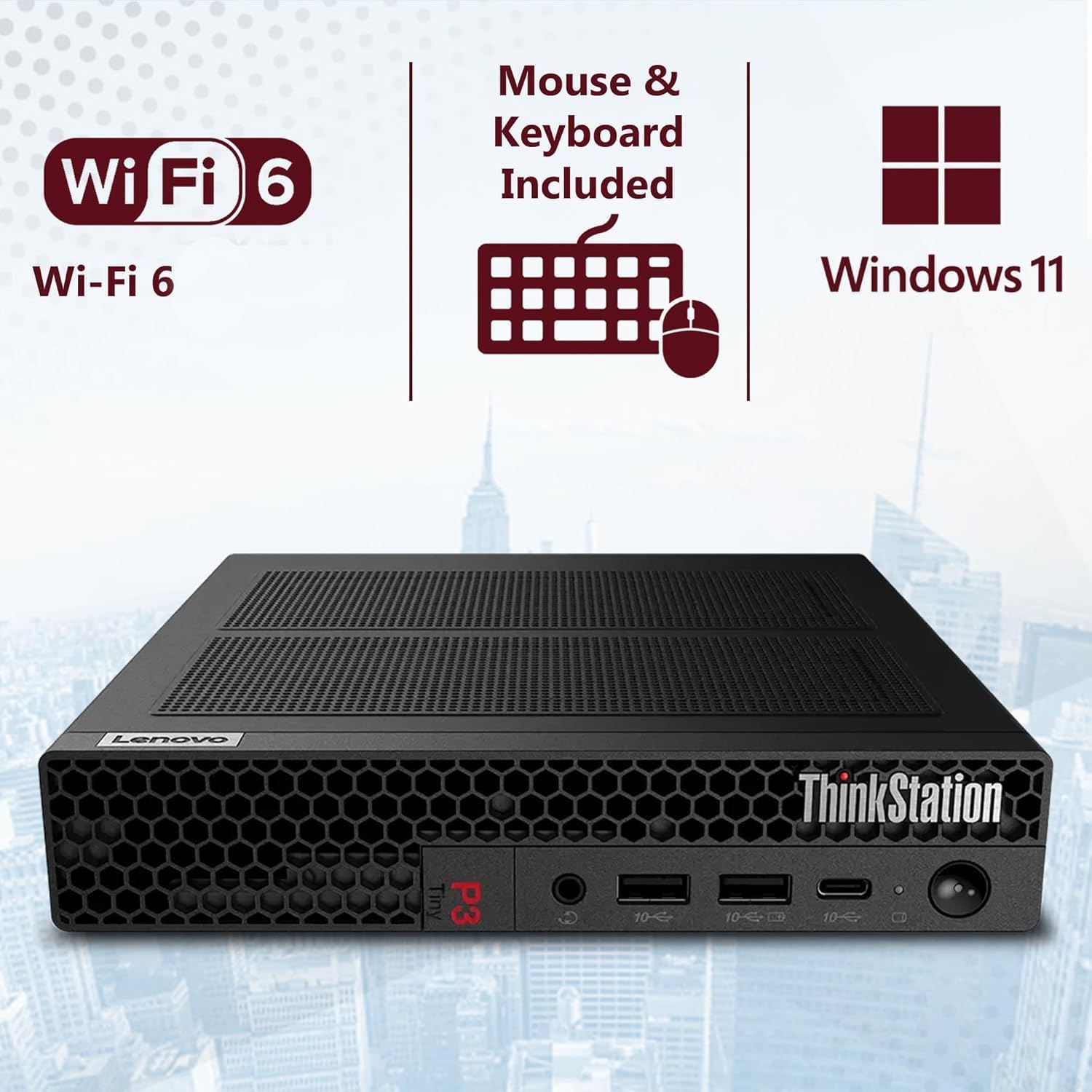 Amazon.com: Lenovo ThinkStation P3 Mini Desktop Tiny Workstation