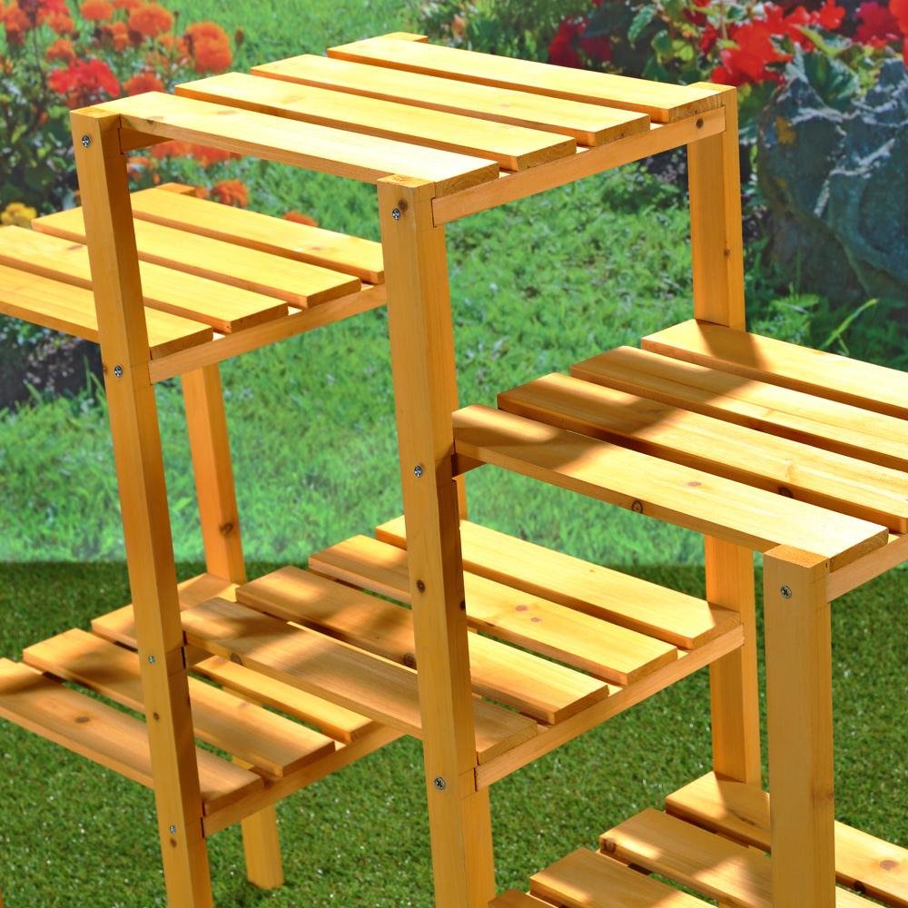 Fleurs escalier/jardinière Plante avec 7 étages 97 cm × 31 cm × 87 cm (L x l x h)