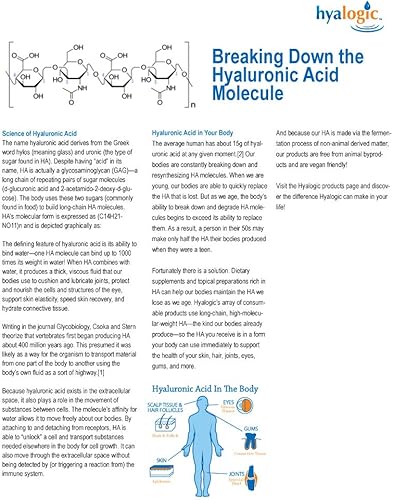 Miniatura 8 de HylaRub HA Crema para articulaciones y músculos con ácido hialurónico y aceite de emu y CMO  No graso calma hidrata y mantiene hombros rodillas