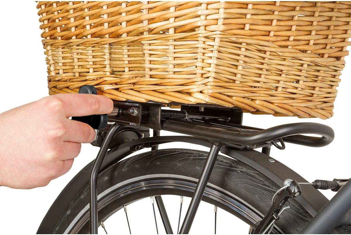 M-Wave Bicycle Wicker Pet Basket