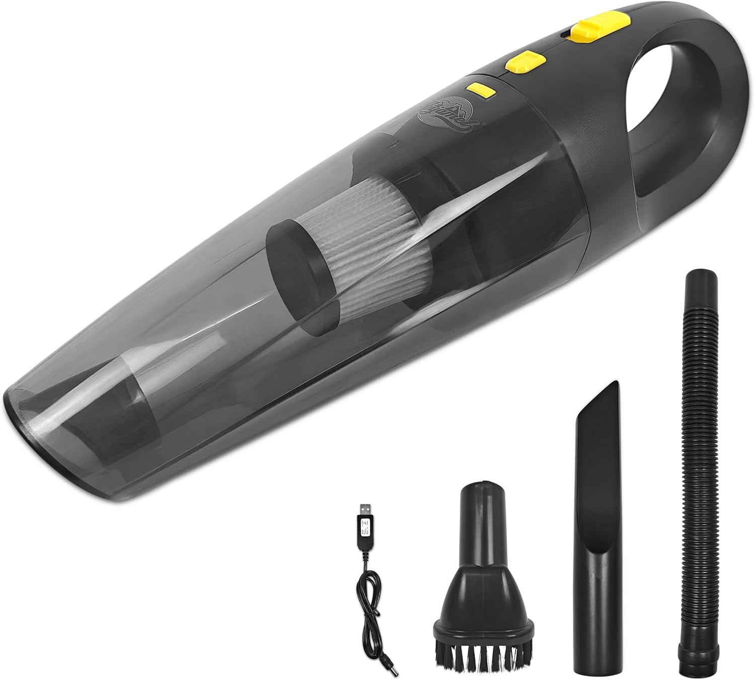 Anjamel Cordless Vacuum Cleaner for Car 4500 PA Suction