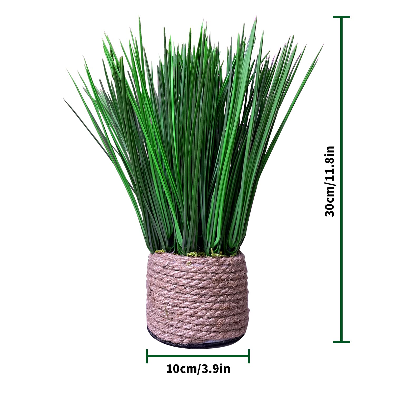spend some space Artificial Long Grass Potted Plants Long Grass Plants for Bathroom, Living Room, Bedroom, Room Decor, Home Decor, Home Decor, Office, Desk