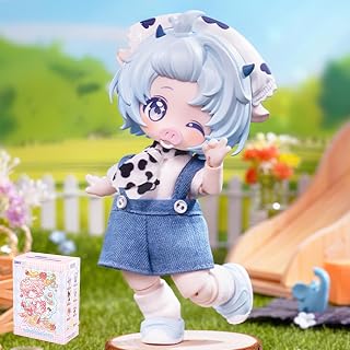 Come4Free Bonnie's Sweets Kindergarten Series - Cow Mumu | BJD Doll Collectable Action Figure for Birthday Gifts Party Toys 1PCS/7.3''/Age 15+