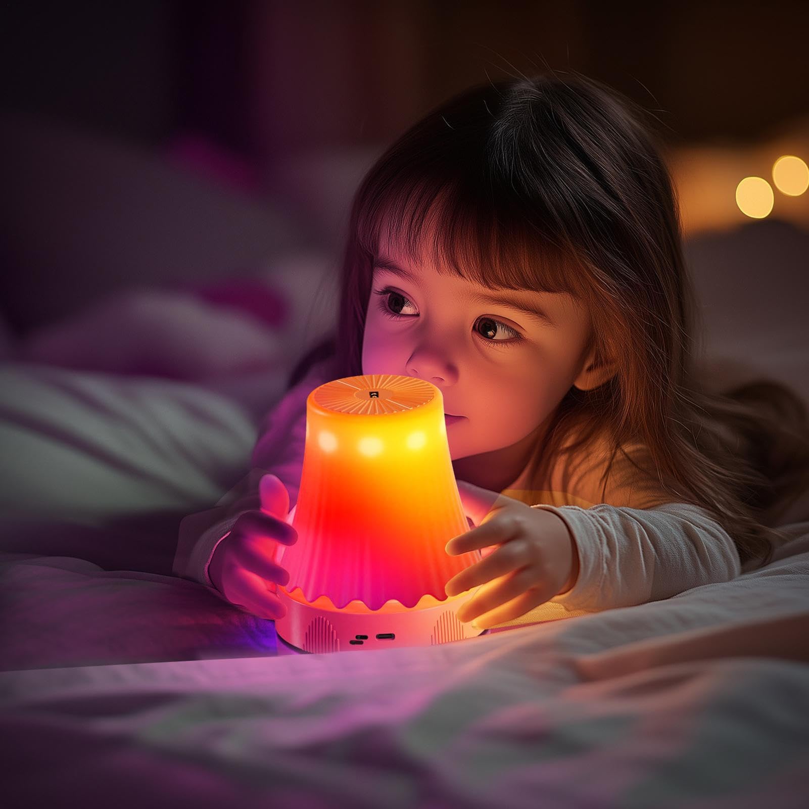 Lampade Ricaricabili Senza Fili Altezza E Luminosità Regolabili RGB Smart | Lampada Per Scrivania Senza Fili Luce RGB per camera da , bagno, sala pranzo, soggiorno, lettura, cucina, comodino