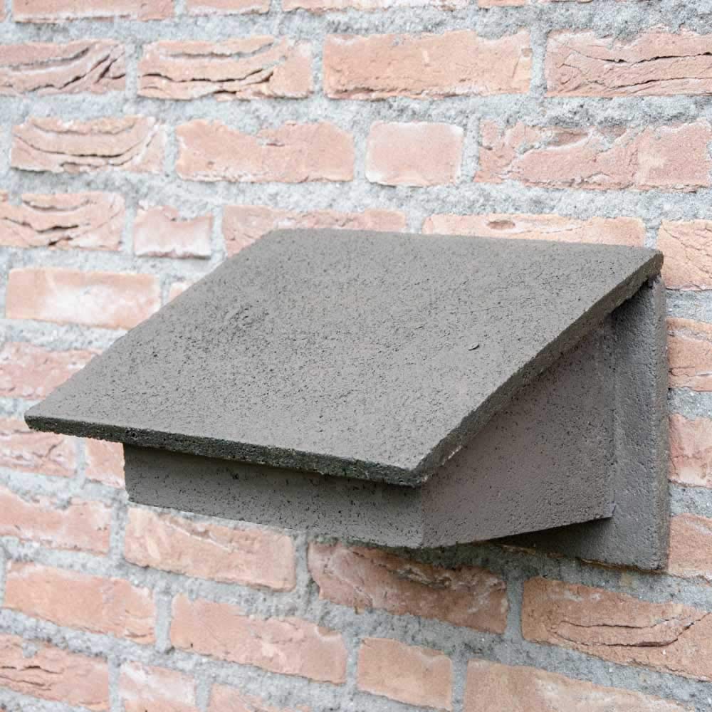 CJ Wildlife Swift Box – Swift Nest Box Birdhouse – WoodStone Grey Wood and Concrete – Predator Resistant – 10 Year Guarantee – Approx. 7.5 kg
