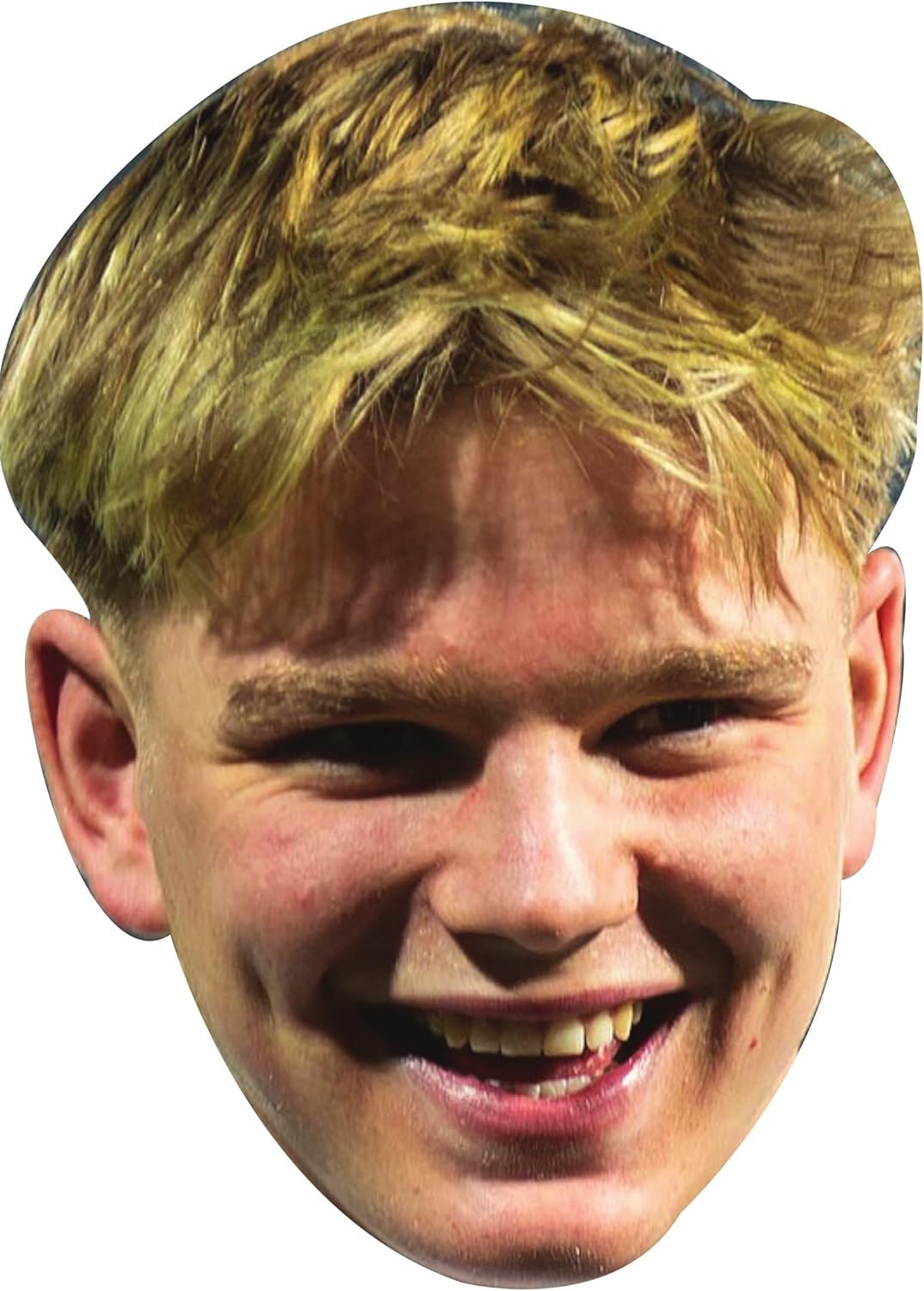 Henry Pollock Face Mask – England Back Row Rugby Player – Celebrity Card Mask for Sports Fans, Match Days, Six Nations Events, Parties, Stag & Hen Nights – Adult Costume Mask, Ready to Wear