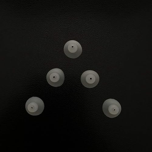 Vista 8 de Jungle Care® Cúpula cómoda con forma de paraguas CIC/ITC/ITE de silicona para las orejas, puede adaptarse a un par de modelos RIC/RITE