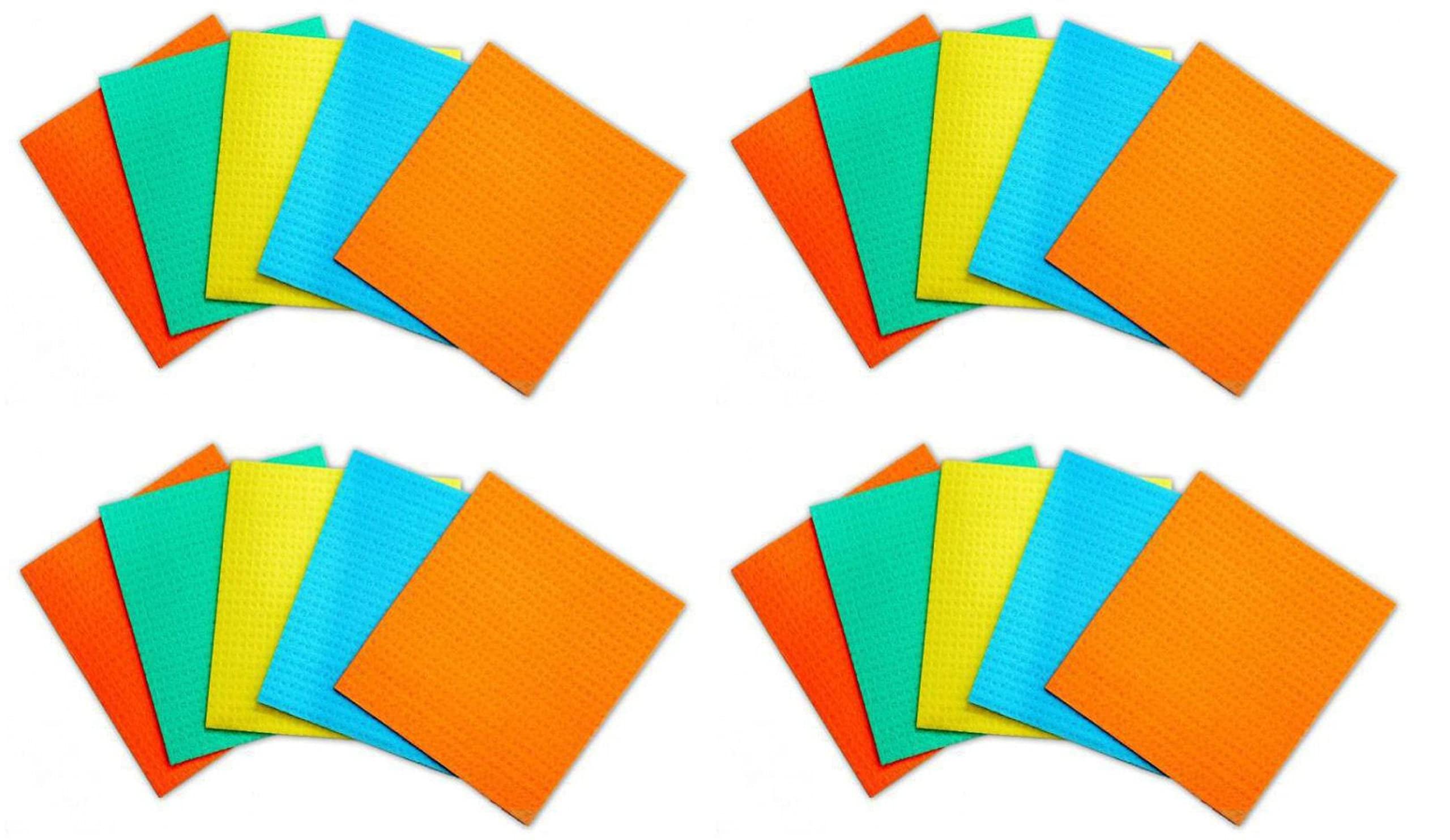 Sponge Wipes with Super Absorbant Biodegradable Cellulose Material for Kitchen and Home Cleaning (20) (B09BM3YVWQ) Amazon Price History, Amazon Price Tracker