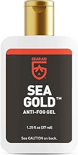Sea Gold Anti-fog Gel Coating for SCUBA Masks, 1.25 fl oz, Clear