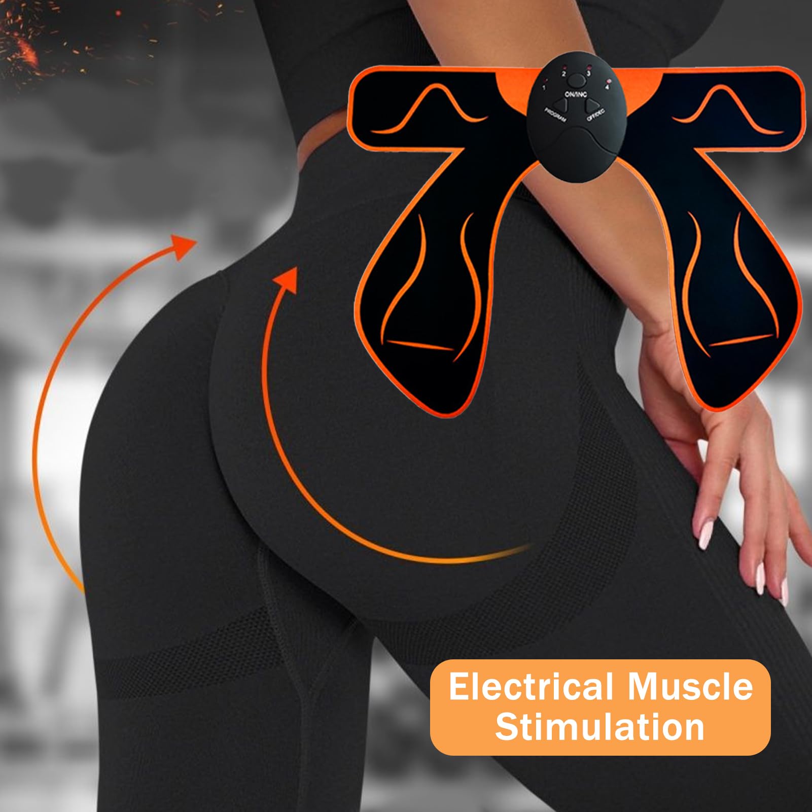 Ceinture Abdominale Electrostimulation,Entraîneur électrique de Hanches, EMS HIPS Trainer,Entraîneur de Fesses électrique,Levage/Mise en Forme/Cadeaux